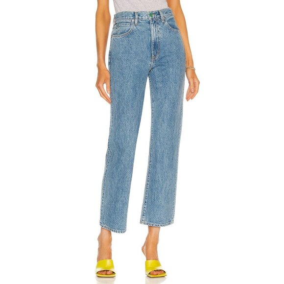 SLVRLAKE London Straight Leg High Rise Ankle Jeans is Sonoma Sz 28